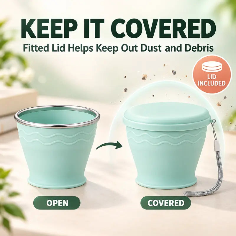 Portable Collapsible Silicone Travel Cup