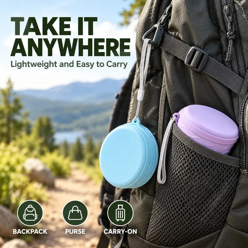 Portable Collapsible Silicone Travel Cup