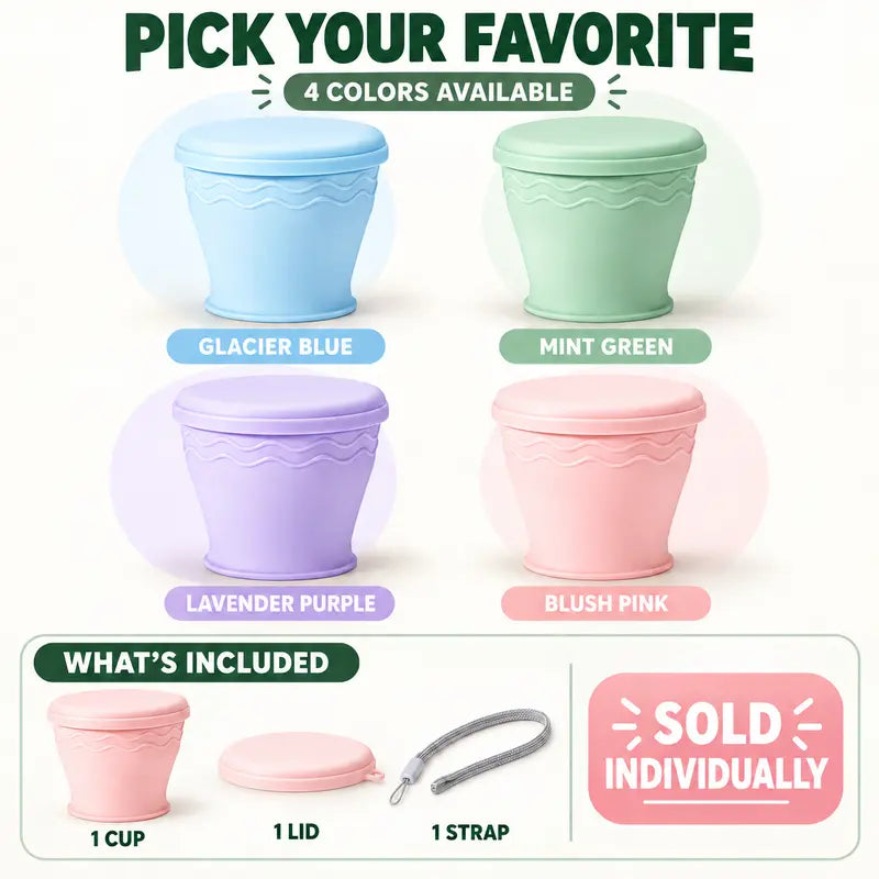 Portable Collapsible Silicone Travel Cup
