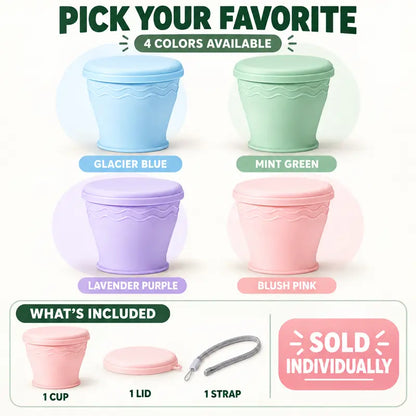 Portable Collapsible Silicone Travel Cup