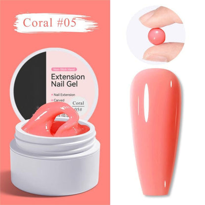 💅Buy 1 Get 1 Free⏰Solid Nail Extension Builder Gel✨Easy DIY Nail Extensions & Sculpting