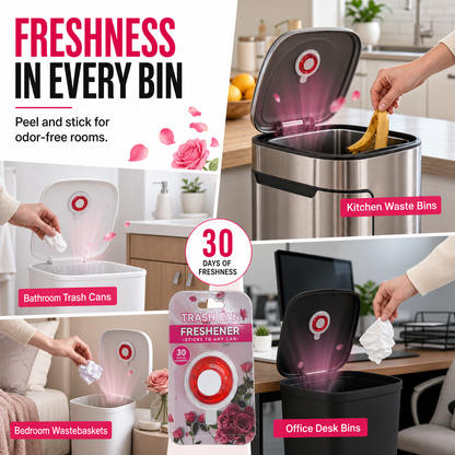 🥳2026 HOT SALE🥳💞50K+ SOLD! 🗑️🌿 50% OFF! Plant Extract Trash Can Deodorizer – natural enzymes break down odors, breathable membrane keeps bins fresh. Rose, jasmine & lavender! ✨✅