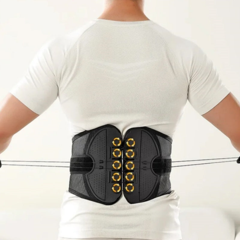 🎉This Week's Special Sales - 50% OFF✨Adjustable Lumbar Support Belt, Breathable Lower Back Brace for Back Pain Relief & Heavy Lifting🧍