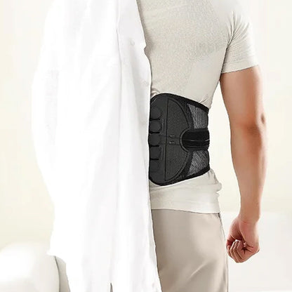 🎉This Week's Special Sales - 50% OFF✨Adjustable Lumbar Support Belt, Breathable Lower Back Brace for Back Pain Relief & Heavy Lifting🧍