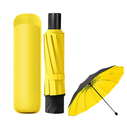 ☂️50% OFF NOW! Extra-Large Folding Umbrella – 130cm 12-Rib Windproof Reverse Fold Umbrella, UPF50+ Sun Protection Oversized Umbrella for Family Commute & Outdoor