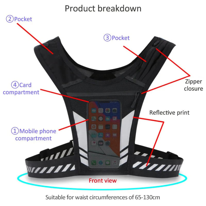 Outdoor Ultralight Running Vest