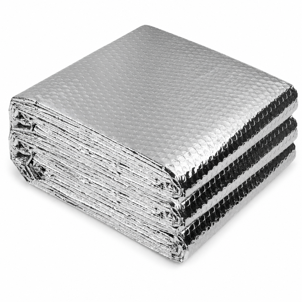 ♨️ Reflective Double Bubble Insulation Foil – Radiator Heat Reflector