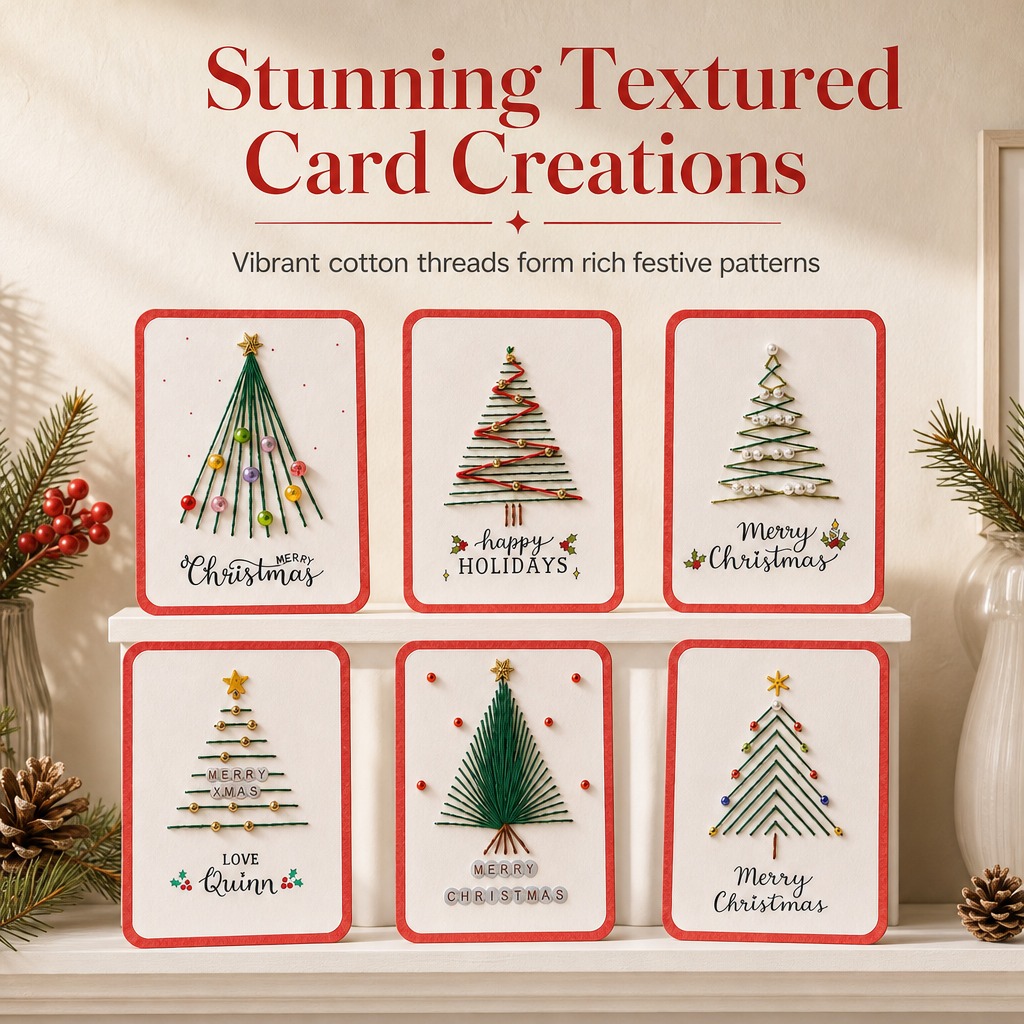 🎁Christmas Hot Sale 50% OFF🎅Merry Christmas DIY Greeting Card Making Kit