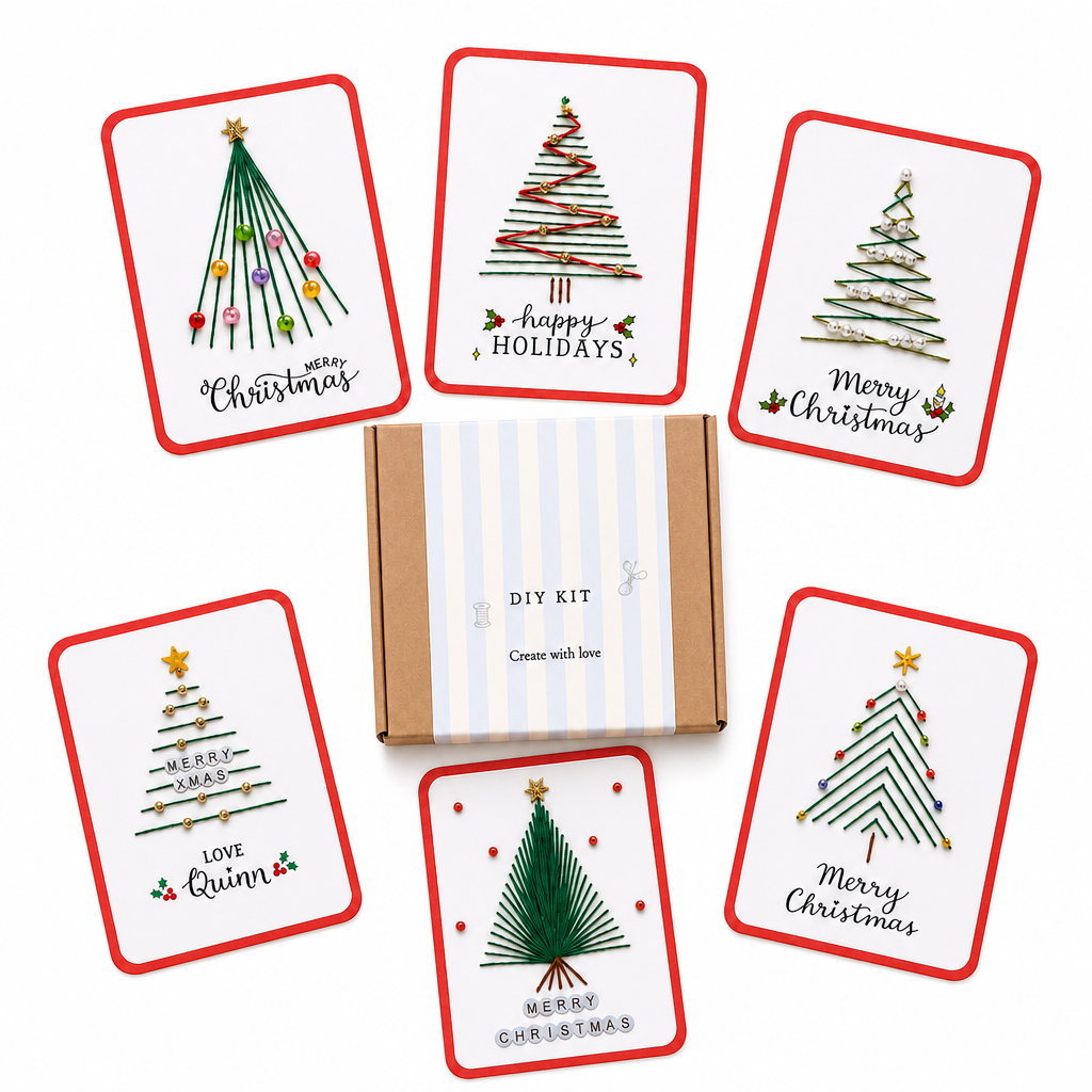 🎁Christmas Hot Sale 50% OFF🎅Merry Christmas DIY Greeting Card Making Kit