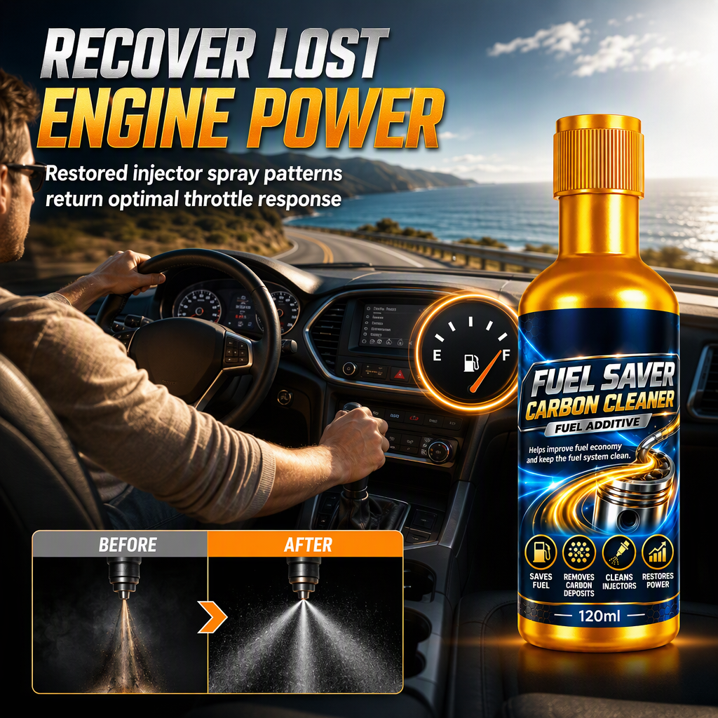 🚗 50% OFF NOW! ⛽ Car System Cleaner Additive – Deep Injector Cleanse, Carbon Deposit Removal & Restore Lost MPG 🔧