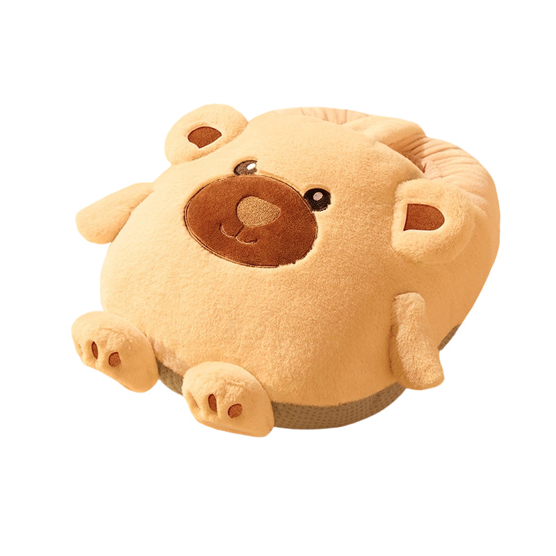 Cute Plush Foot Warmer with Hot Water Bottle