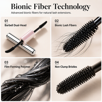 🔥Christmas Limited-Time Offer: 50% OFF!!!🔥Double-Ended Waterproof Volumizing Mascara