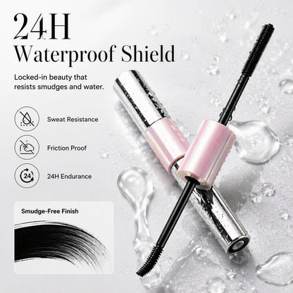 🔥Christmas Limited-Time Offer: 50% OFF!!!🔥Double-Ended Waterproof Volumizing Mascara
