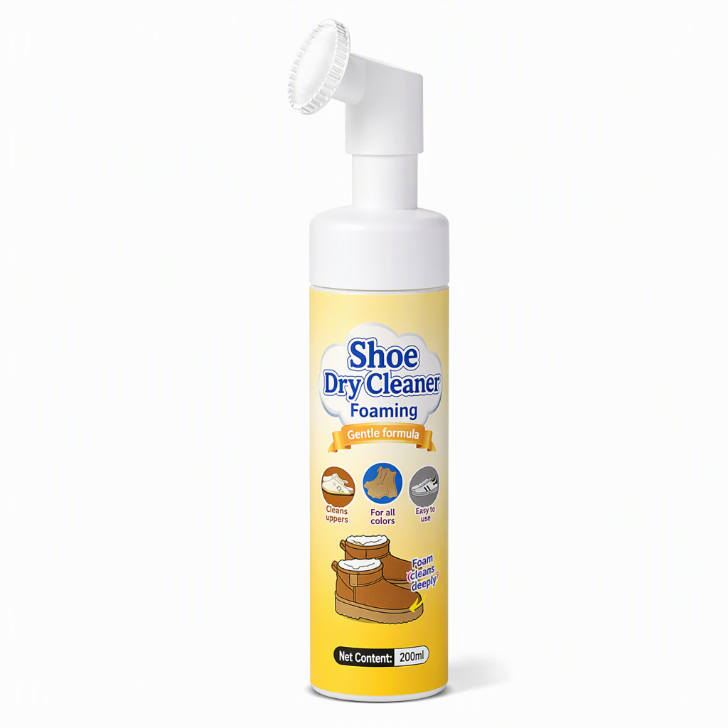 Suede and Nubuck Dry Cleaner and Oil Stain Remover for Shoes and Snow Boots