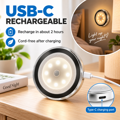 LED Motion Sensor Magnetic Night Light