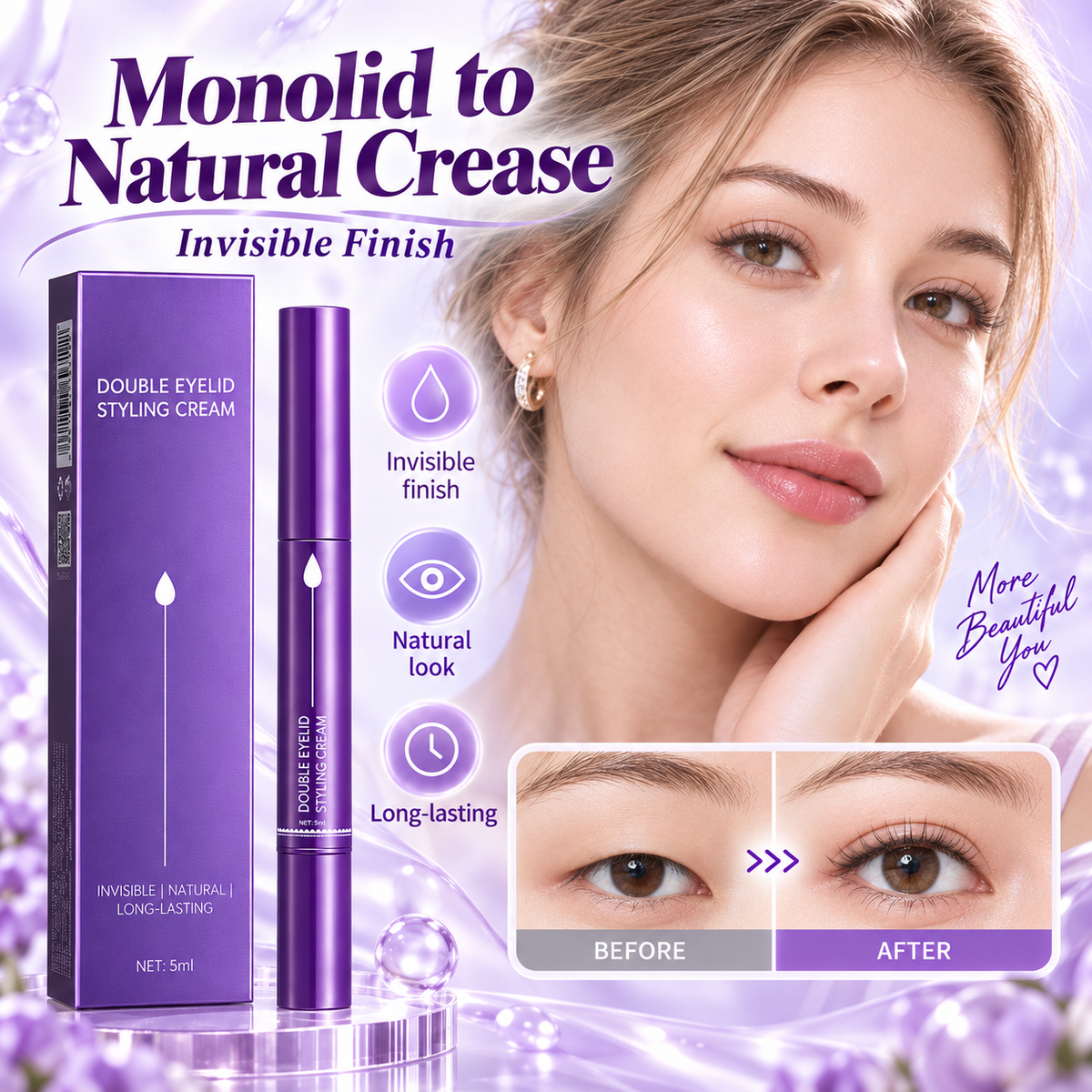 Invisible Double Eyelid Styling Cream Pen