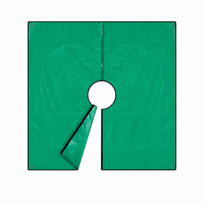 Garden Leaf Collection Mat with Center Hole