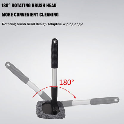 🚗 Expandable Windshield & Window Cleaner with Microfiber Pad