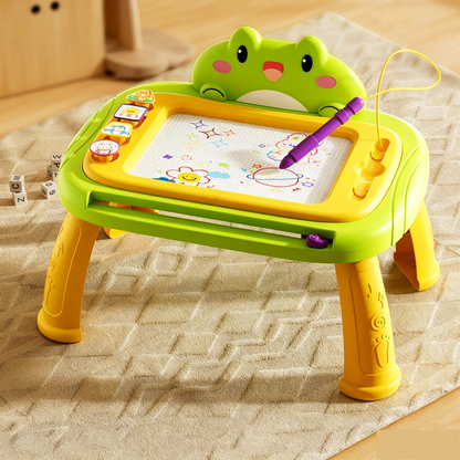 🎨 50% Off Now ✨ Kids Magnetic Drawing Board — Pen & 4 Stamps Included 📢