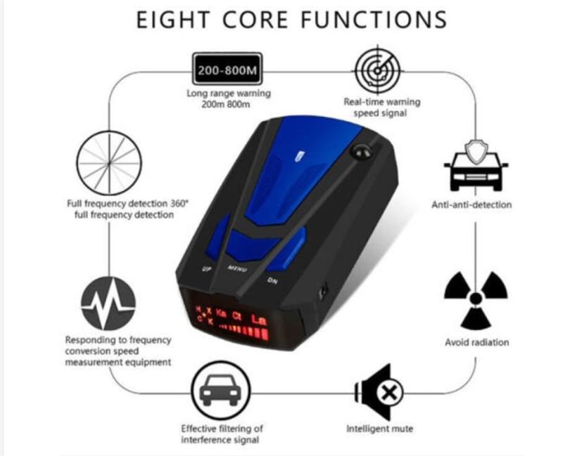 📡 LIMITED-TIME 50% OFF! ⚠️ Vehicle Radar Signal Alert Device – Visual & Voice Alert, Dash Mount ✨