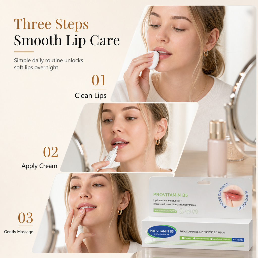 Moisturizing Lip Balm Serum for Hydrating Lip Care and Reducing Lip Lines 15ml