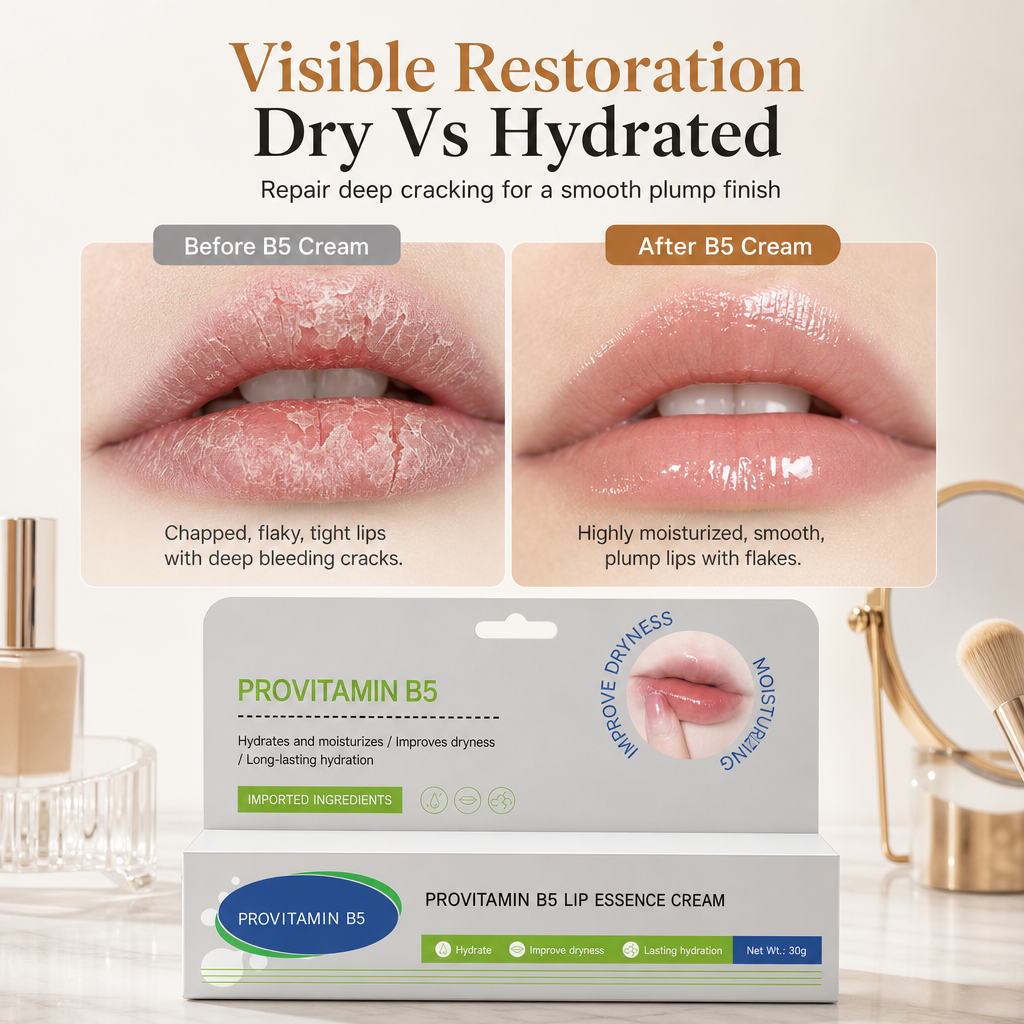 Moisturizing Lip Balm Serum for Hydrating Lip Care and Reducing Lip Lines 15ml
