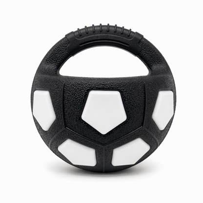 Interactive Dog Soccer Ball Toy with Grab Tabs