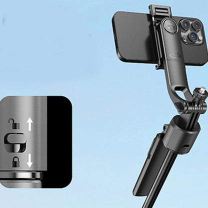 🥳2026 HOT SALE🥳💞50K+ SOLD! 📱🎥 50% OFF! AI Smart Tracking Gimbal Tripod – 360° rotation, reinforced quadpod & remote control. Hands-free stable videos anywhere! 🛡️✅