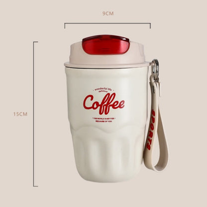 Sip Burn-Free Instantly! Smart Temp-Display Leakproof Thermal Mug