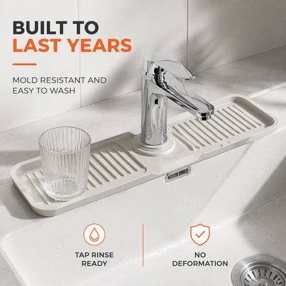 Silicone Faucet Splash Guard and Drain Mat