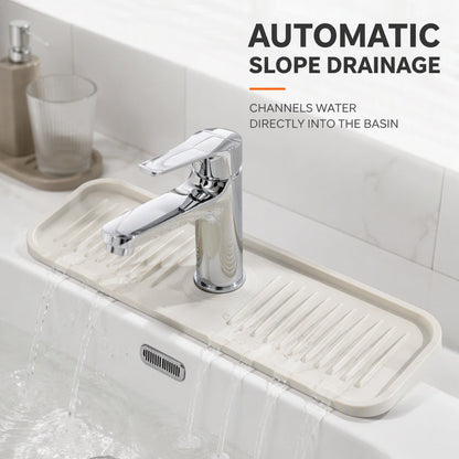 Silicone Faucet Splash Guard and Drain Mat