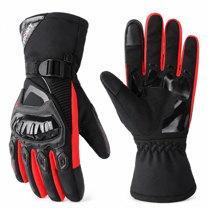 🏍️ 50% Off Now ✨ Winter Motorcycle Riding Gloves — Waterproof & Knuckle Armor ❄️