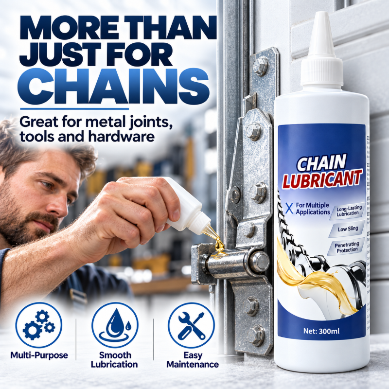 Multi-Purpose Chain Lubricant with Precision Pointed Nozzle