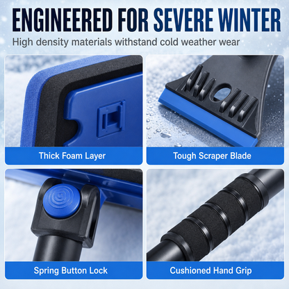 Car Snow Shovel and Windshield Scraper