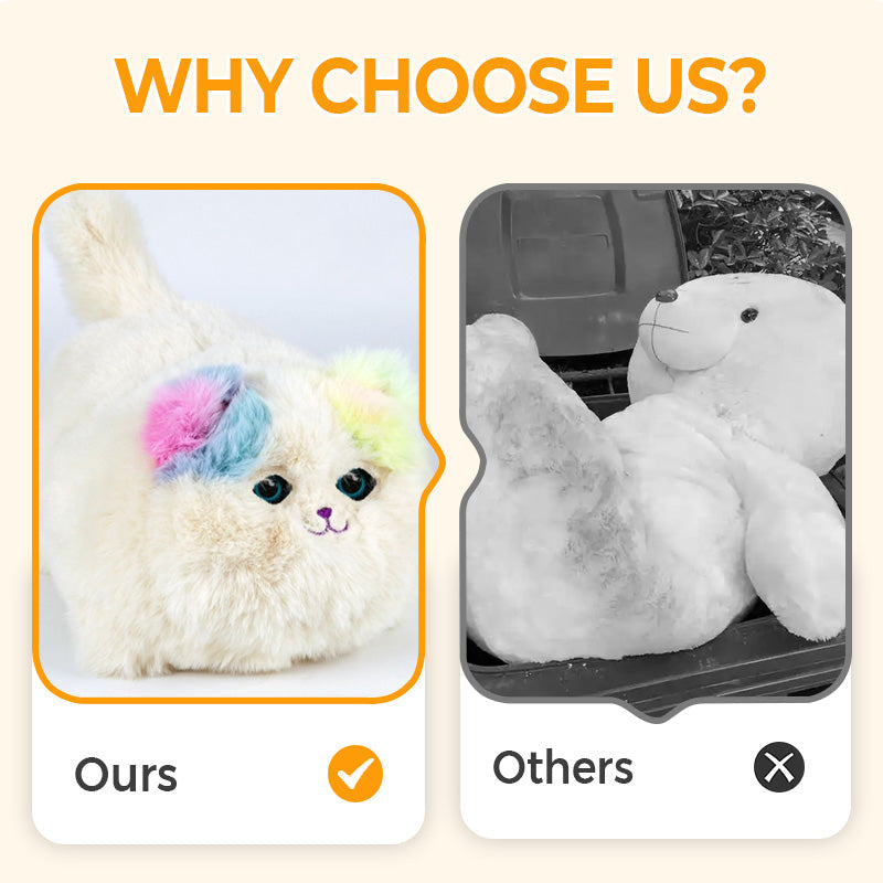 🥳2026 HOT SALE🥳💞50K+ SOLD! 🐱🐶 50% OFF! Interactive Talking Cat & Dog Plush – repeats sounds, wags tail, blinks & snores. Soft, durable & great for kids’ development! 🛡️💚