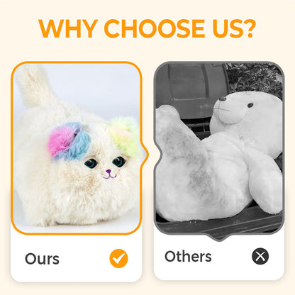 🥳2026 HOT SALE🥳💞50K+ SOLD! 🐱🐶 50% OFF! Interactive Talking Cat & Dog Plush – repeats sounds, wags tail, blinks & snores. Soft, durable & great for kids’ development! 🛡️💚
