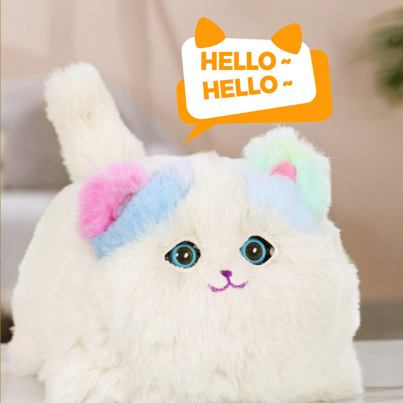 🥳2026 HOT SALE🥳💞50K+ SOLD! 🐱🐶 50% OFF! Interactive Talking Cat & Dog Plush – repeats sounds, wags tail, blinks & snores. Soft, durable & great for kids’ development! 🛡️💚