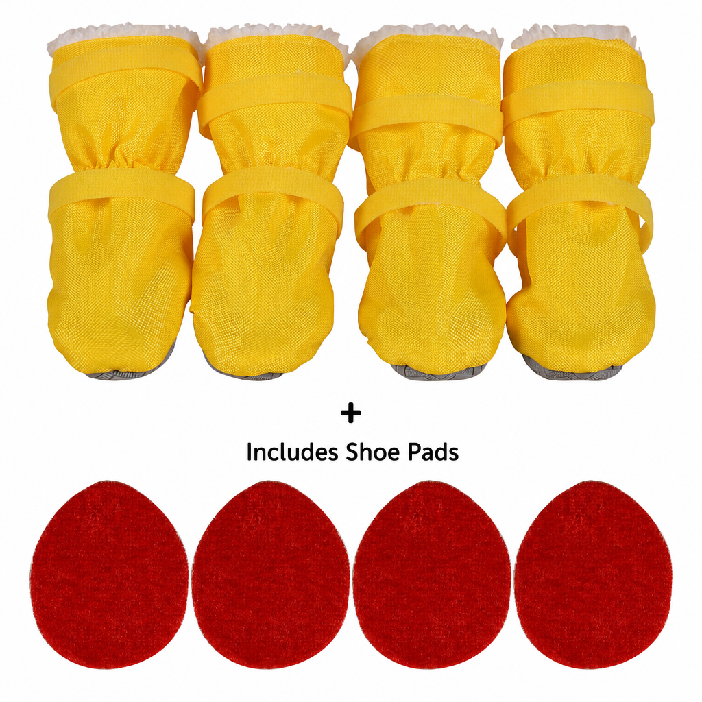 🥳2026 HOT SALE🥳💞50K+ SOLD! 🐕❄️ 50% OFF! Winter Warm Waterproof Dog Boots – plush lining, non-slip rubber soles & water-resistant shell. Keep paws warm & safe on winter walks! 🛡️✅