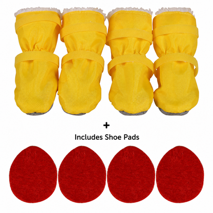 🥳2026 HOT SALE🥳💞50K+ SOLD! 🐕❄️ 50% OFF! Winter Warm Waterproof Dog Boots – plush lining, non-slip rubber soles & water-resistant shell. Keep paws warm & safe on winter walks! 🛡️✅