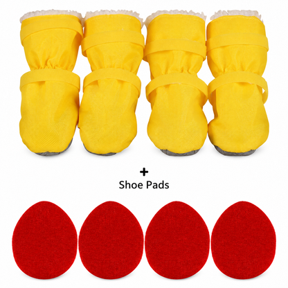 🥳2026 HOT SALE🥳💞50K+ SOLD! 🐕❄️ 50% OFF! Winter Warm Waterproof Dog Boots – plush lining, non-slip rubber soles & water-resistant shell. Keep paws warm & safe on winter walks! 🛡️✅