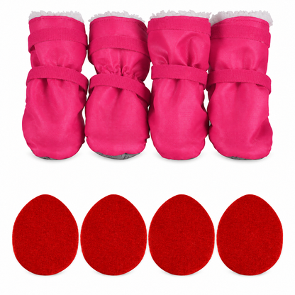 🥳2026 HOT SALE🥳💞50K+ SOLD! 🐕❄️ 50% OFF! Winter Warm Waterproof Dog Boots – plush lining, non-slip rubber soles & water-resistant shell. Keep paws warm & safe on winter walks! 🛡️✅