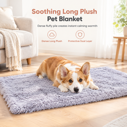 🥳2026 HOT SALE🥳💞50K+ SOLD! 🐾🛏️ 50% OFF! Soft Plush Double Layer Pet Blanket – cloud-soft warmth for dogs & cats, protects furniture & machine washable. Cosy comfort anywhere! 🛡️💚