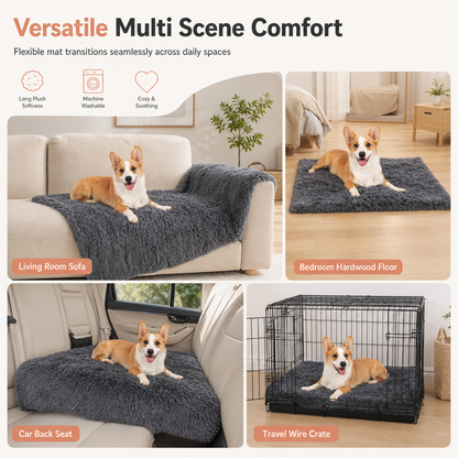 🥳2026 HOT SALE🥳💞50K+ SOLD! 🐾🛏️ 50% OFF! Soft Plush Double Layer Pet Blanket – cloud-soft warmth for dogs & cats, protects furniture & machine washable. Cosy comfort anywhere! 🛡️💚