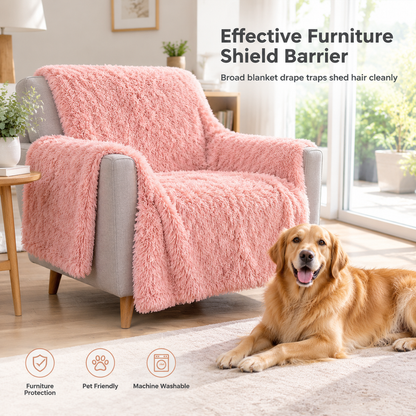 🥳2026 HOT SALE🥳💞50K+ SOLD! 🐾🛏️ 50% OFF! Soft Plush Double Layer Pet Blanket – cloud-soft warmth for dogs & cats, protects furniture & machine washable. Cosy comfort anywhere! 🛡️💚