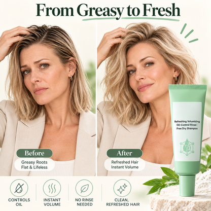Refreshing Volumizing Rinse-Free Dry Shampoo Gel