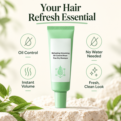 Refreshing Volumizing Rinse-Free Dry Shampoo Gel