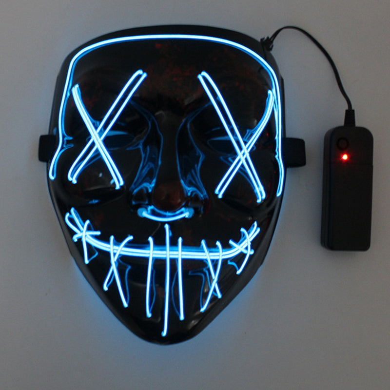 ⏳Kun for en kort tid – 50% RABATT ⏰Halloween LED-lysmasker