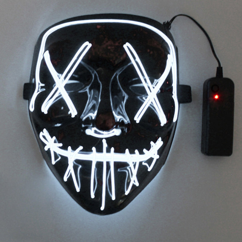 ⏳Kun for en kort tid – 50% RABATT ⏰Halloween LED-lysmasker
