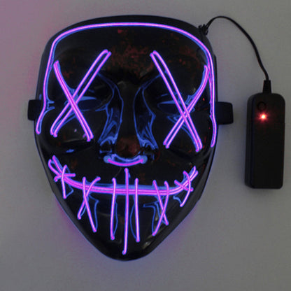 ⏳Kun for en kort tid – 50% RABATT ⏰Halloween LED-lysmasker