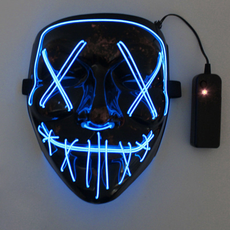 ⏳Kun for en kort tid – 50% RABATT ⏰Halloween LED-lysmasker